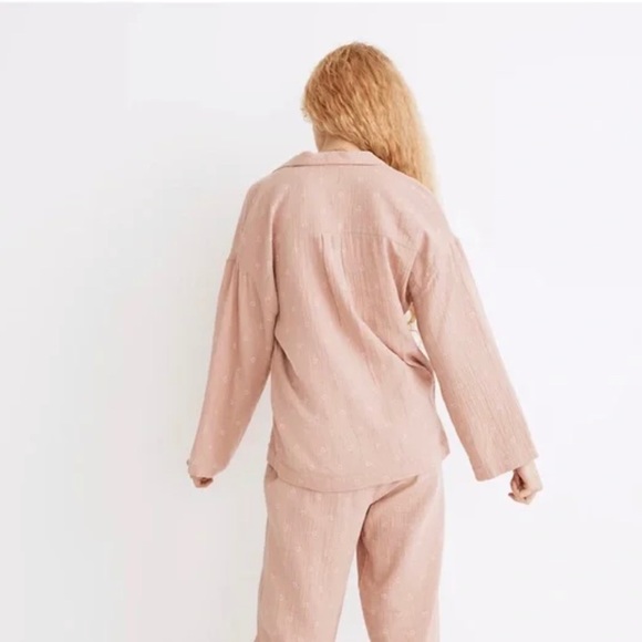 Madewell Lightestspun Oversized Blouse in‎ Open Hearts - Picture 3 of 10